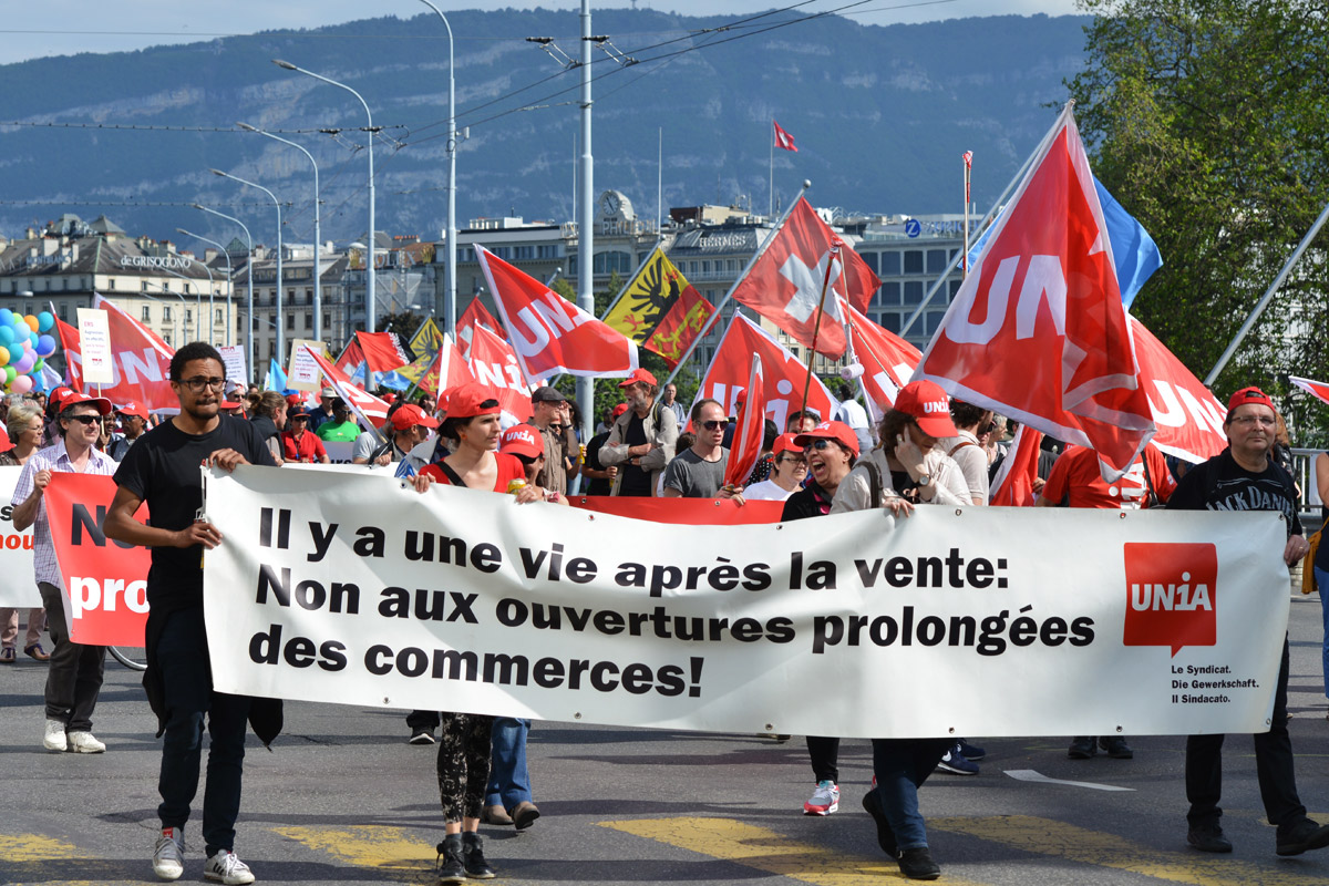 L’extension aurait touché la plupart des cantons (tous les cantons romands) et concerné plus de 60% du personnel de la vente.