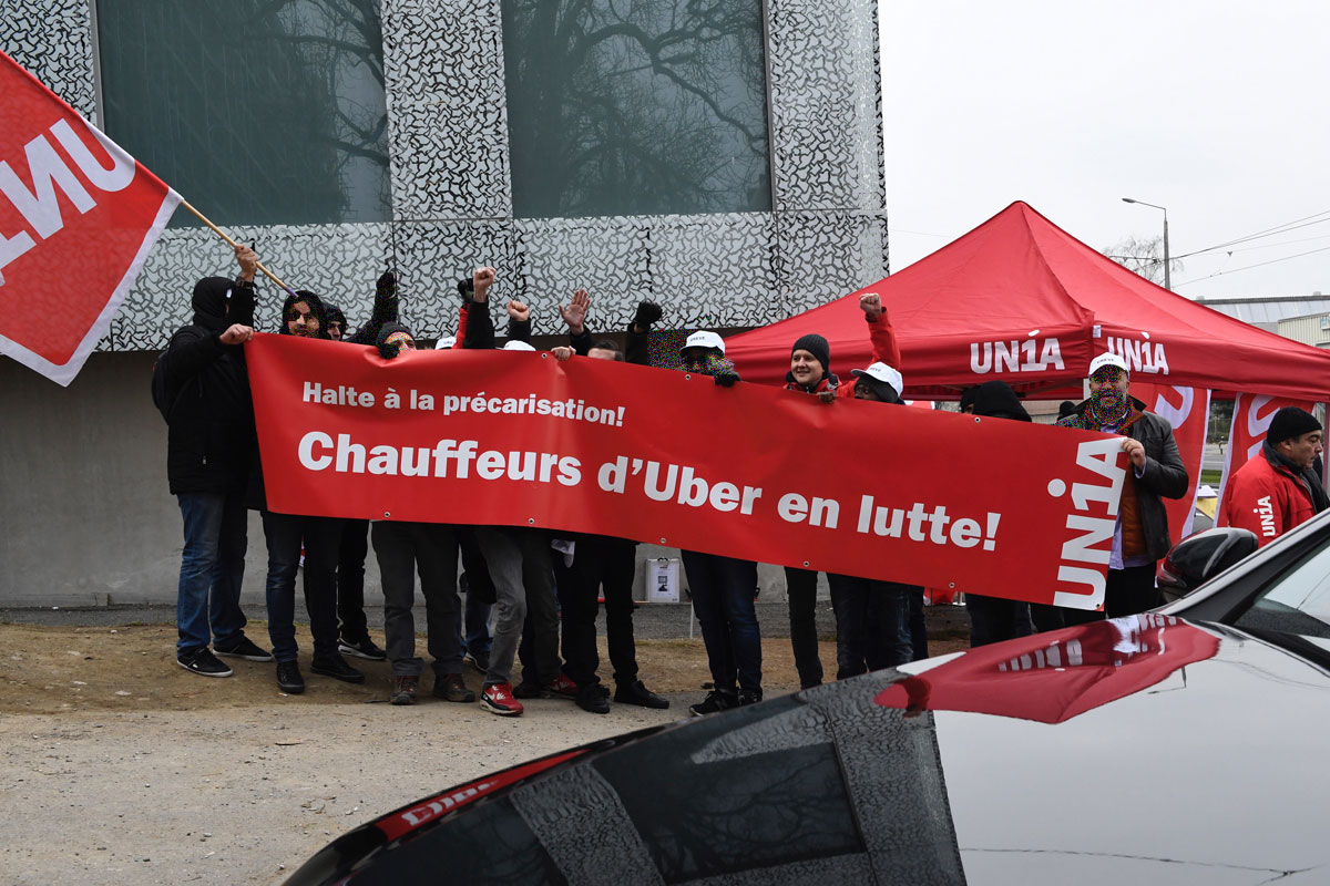 Grève de chauffeurs Uber