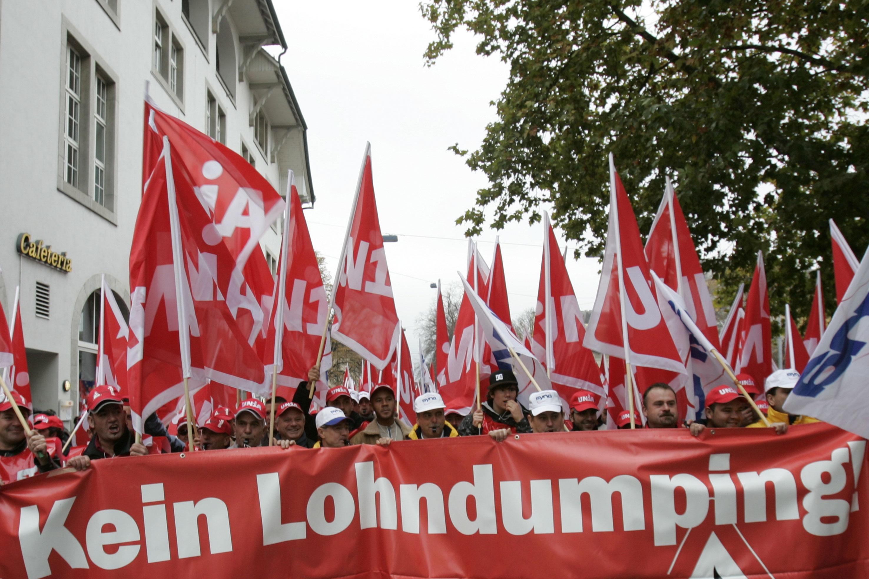 Transparent Kein Lohndumping!