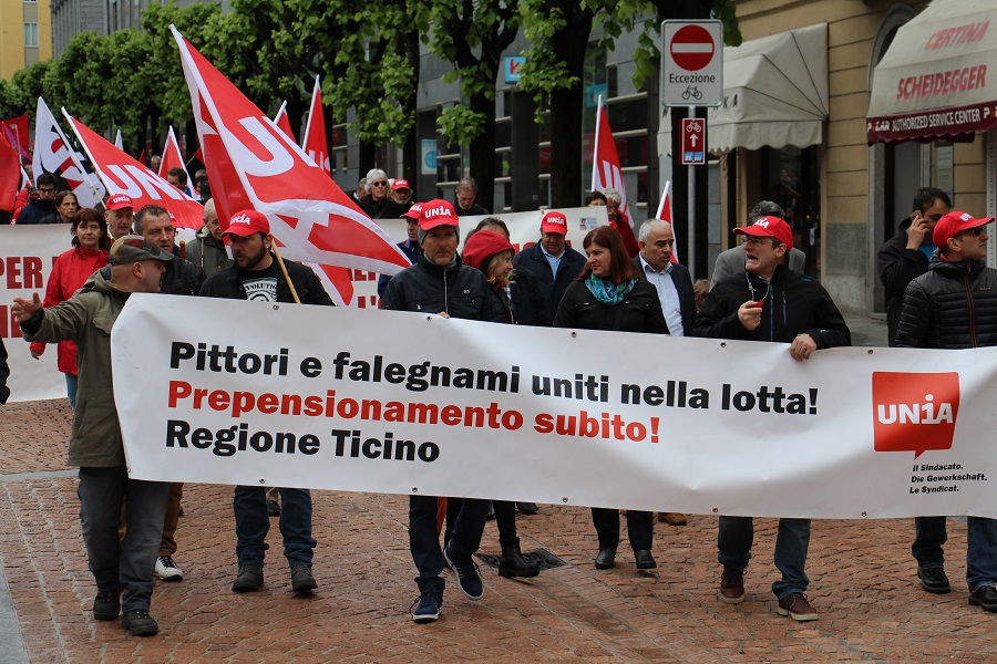 Prepensionamento per pittori e gessatori