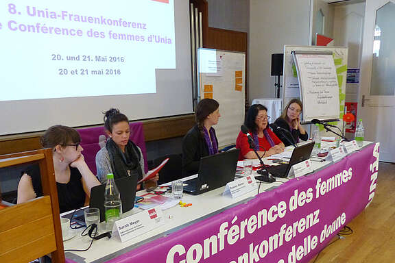 Sicurezza per donne e bambini in fuga