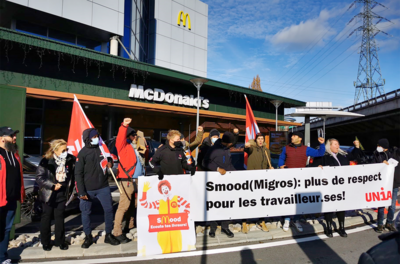 Action des Smoodeurs en direction de McDonald’s