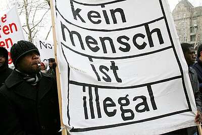 Demo für Sans-Papiers