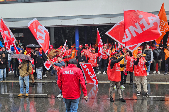 Manifestation de la construction à Bellinzone
