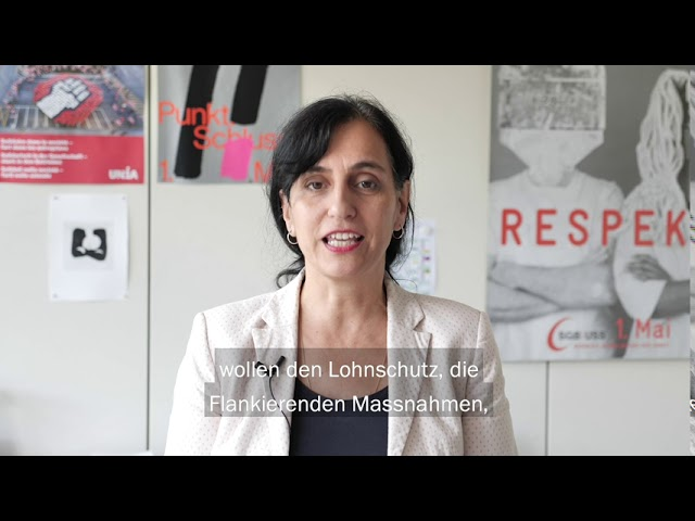 Video-Botschaft von Unia-Präsidentin Vania Alleva zur Abstimmung über die SVP-Kündigungsinitiative