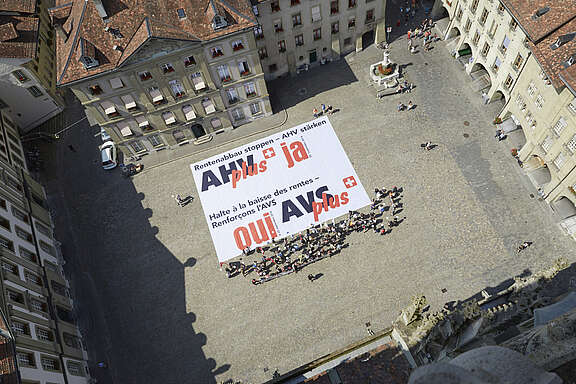 Allarme pensioni a Berna