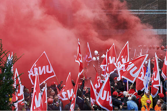 Manifestations de maçons à Zurich