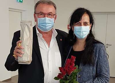 Mario Bertana und Vania Alleva