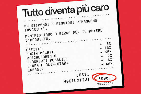 Visual: Ricevuta con la scritta 