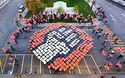 Le delegate e i delegati al Congresso hanno discusso la strategia organizzativa per i prossimi quattro anni.