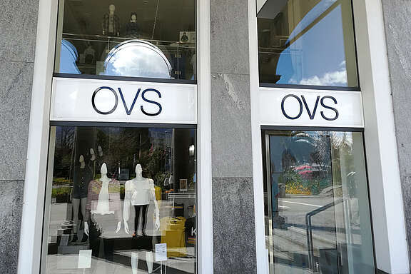 Schaufenster von OVS