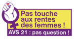 Logo de la campagne contre AVS 21