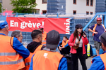Le personnel de Vetropack « en grève » avec une secrétaire syndicale d'Unia