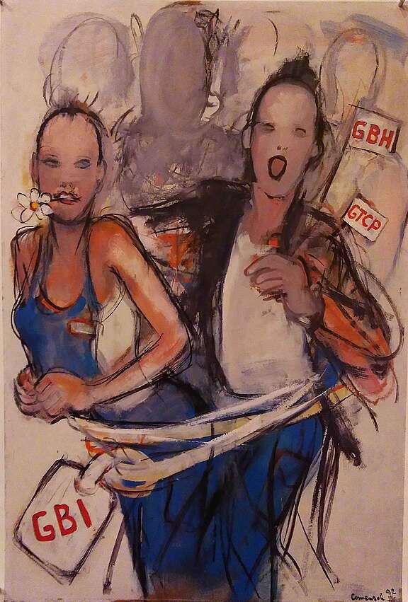 Poster del pittore Mario Comensoni