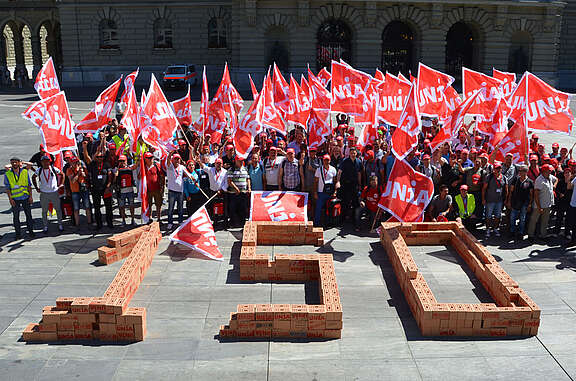 Edilizia: È ora che i salari aumentino!