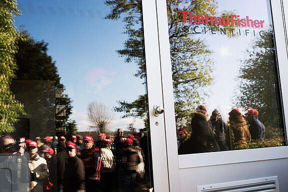 Arrêt de travail chez Thermo Fisher à Ecublens