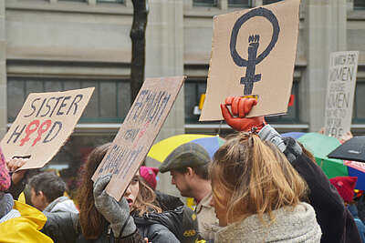 Manifestation pour l’égalité salariale et contre les discriminations le 22.09.2018 à Berne