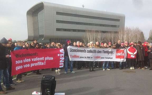 Richemont: le personnel refuse la proposition de la direction