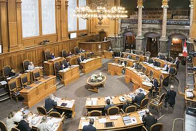 Salle du Conseil des États