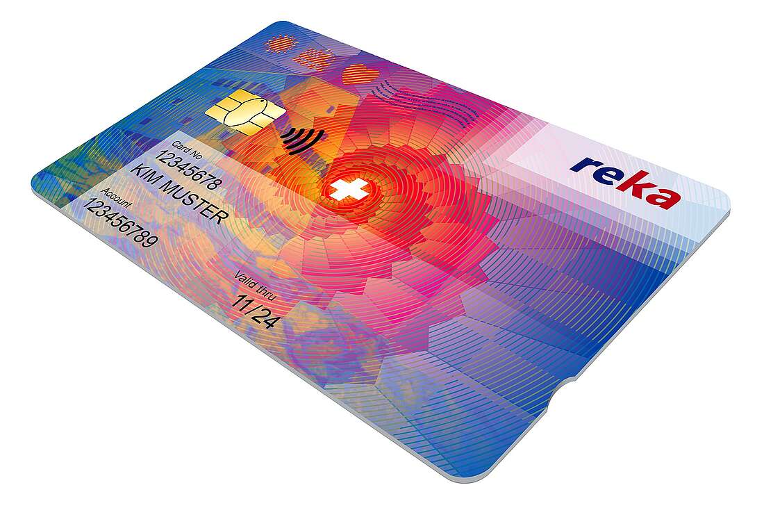 Eine Reka-Card.