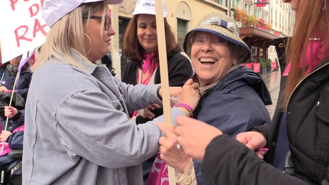 La grève des femmes* fait bouger la Suisse! Video 2