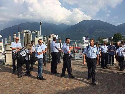 Bateau sur le Lac Majeur
