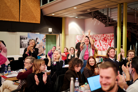 Pendant trois jours, les délégué-e-s ont travaillé sur l&#039;avenir de leur syndicat avec engagement.