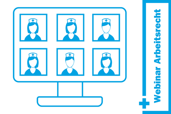 Logo Webinar für Pflegende