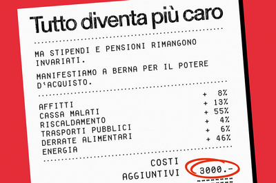 Ricevuta con l'iscrizione: tutto diventa più caro