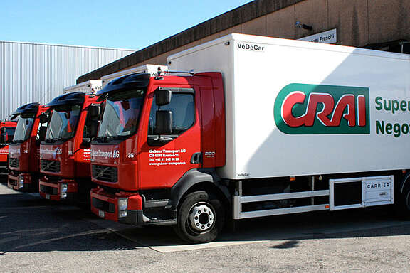 Die Crai-Lieferwagen können wieder fahren.