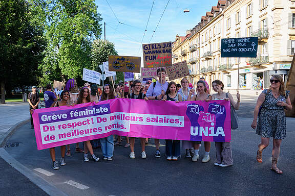 Manifestation contre la réforme de la LPP