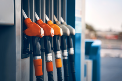 Zapfsäule einer Tankstelle