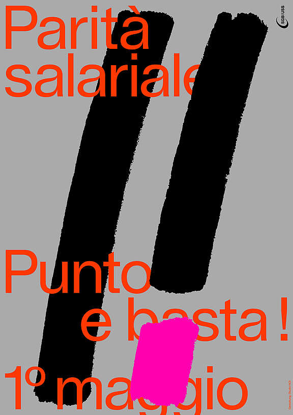 Manifesto del 1° maggio 2018: Parità salariale. Punto e basta! 