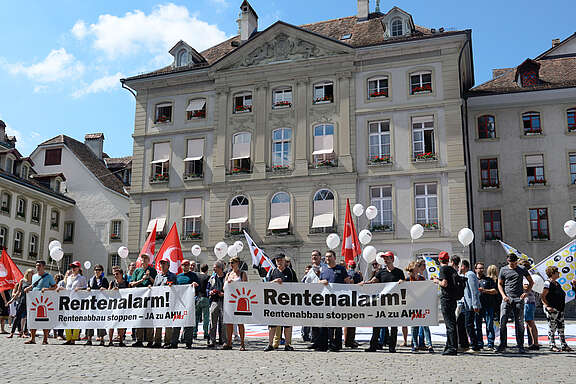 Rentenalarm in Bern