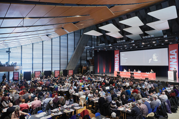 La sala del congresso