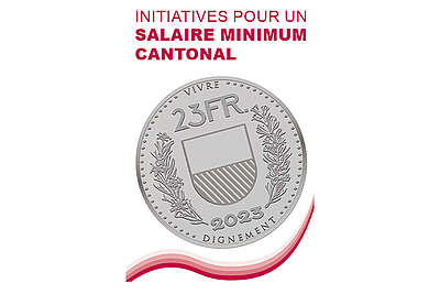 Logo de la campagne avec pièce de monnaie