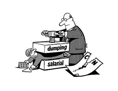 Les pratiques illégales sont le résultat de la concurrence sauvage encouragée par les maîtres d’ouvrages qui ferment les yeux sur des devis irréalistes