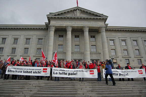 «Il pensionamento a 60 anni grazie al Baregg»