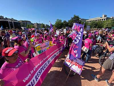 Grève des femmes 2023 à Genève