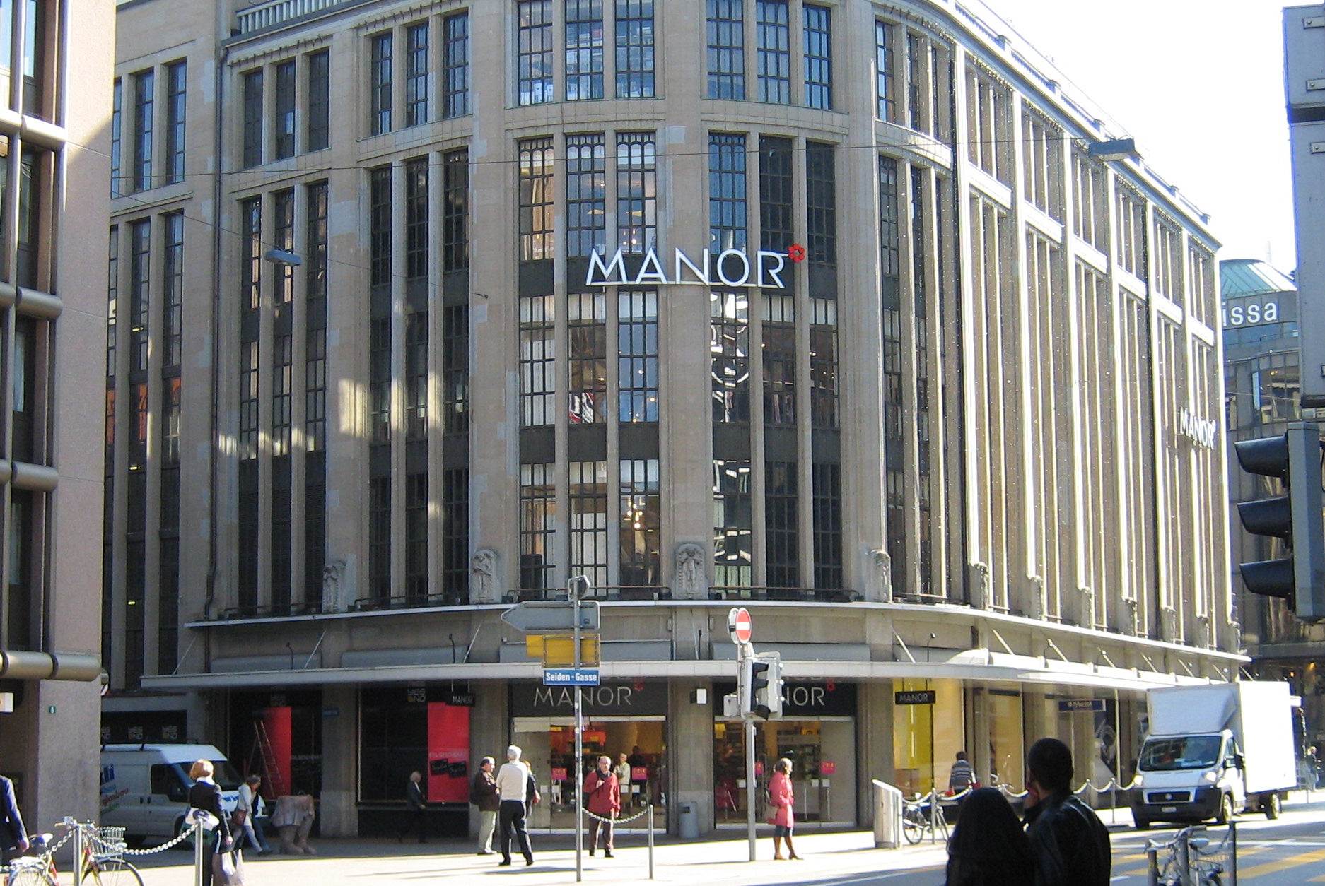 Grand magasin Manor de Zurich