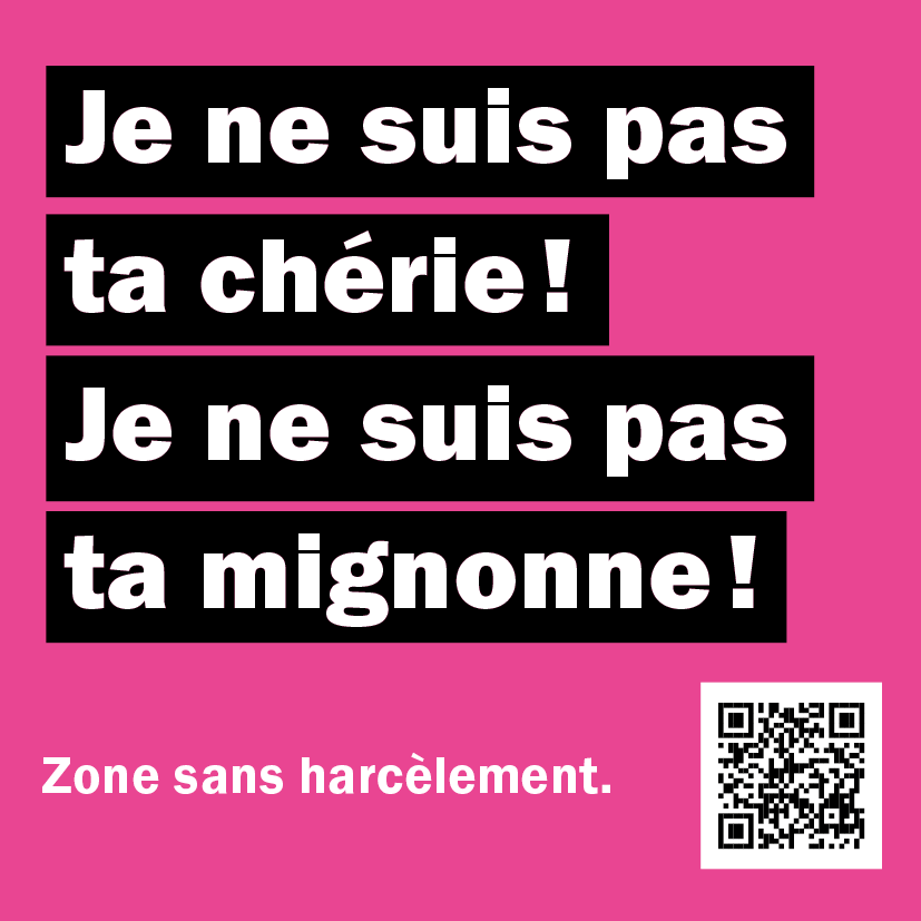 Autocollants: «Je ne suis pas ta chérie! Je ne suis pas ta mignonne!»